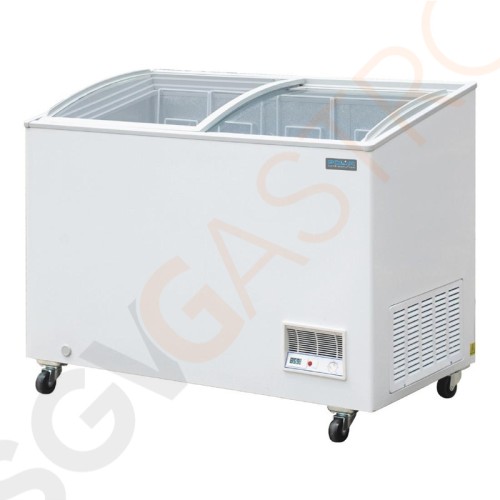 Polar Serie G Verkaufsgefriertruhe 270L Kapazität: 270L | Glasschiebedeckel | Weiß Polar Serie G Verkaufsgefriertruhe 270L Kapazität: 270L | Glasschiebedeckel | Weiß