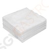 Fiesta Cocktail-Papierservietten weiß 25cm x2000 2000 Stück | 25 x 25cm | 1-lagig | Papier | weiß