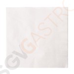 Fiesta Papierservietten weiß 30cm x250 250 Stück | 30 x 30cm | 2-lagig | Papier | weiß