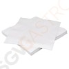 Fiesta Papierservietten weiß 30cm x250 250 Stück | 30 x 30cm | 2-lagig | Papier | weiß