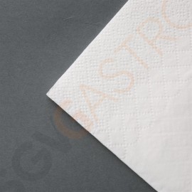 Fiesta Dinner-Papierservietten weiß 40cm x2000 2000 Stück | 40 x 40cm | 2-lagig | Papier | weiß