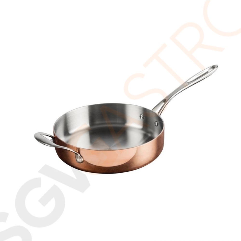 Vogue Tri-Wall Kupfer Sauteuse 24cm Abmessung: 24(Ø)cm. Material: Kupfer Triwall.