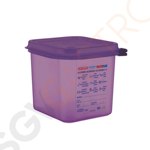 Araven GN1/6 Lebensmittelbehälter aus Silikon 2,6L 1/6 GN. Inklusiv luftdichter Deckel. Araven GN1/6 Lebensmittelbehälter aus Silikon 2,6L 1/6 GN. Inklusiv luftdichter Deckel.