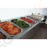 Polar Serie G Thekenkühltisch für Pizzen und Salate 368L Edelstahloberfläche mit Marmorplatte | Gastronorm-kompatibel | 3 Türen
