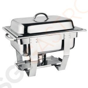 Olympia Milan Chafing-Dish GN1/2 | Inhalt: 37L | Edelstahl