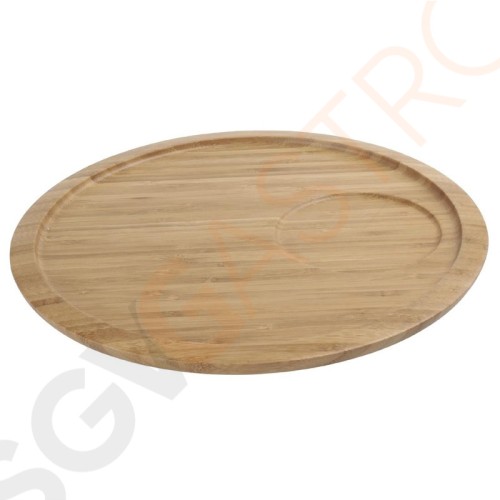 Olympia rundes Servierbrett Bambus 28cm 28(Ø)cm | Bambus Olympia rundes Servierbrett Bambus 28cm 28(Ø)cm | Bambus