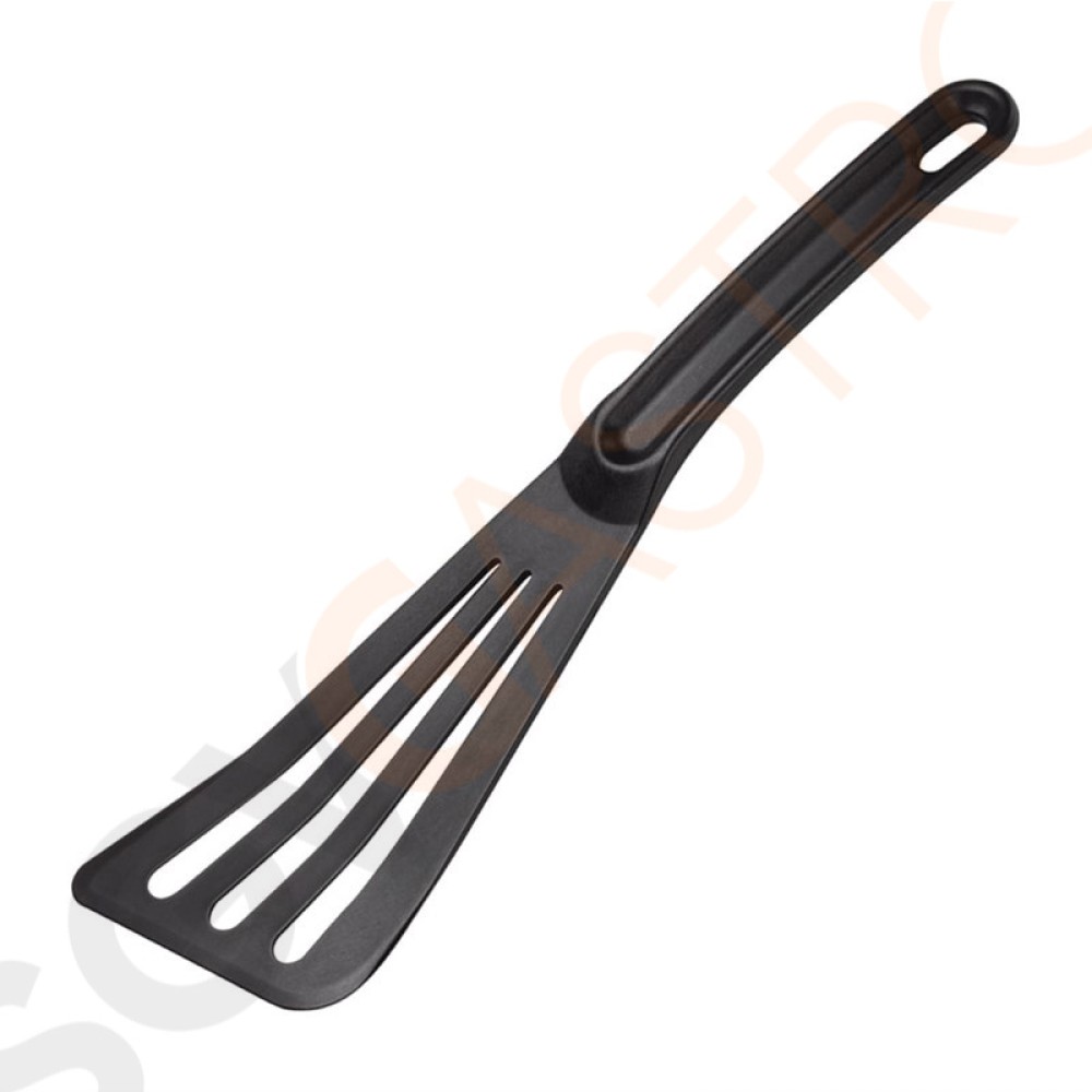 Mercer Culinary Hells Tools geschlitzter Pfannenwender schwarz 31cm Material: Glasfaserverstärkter Nylon. Länge: 31cm