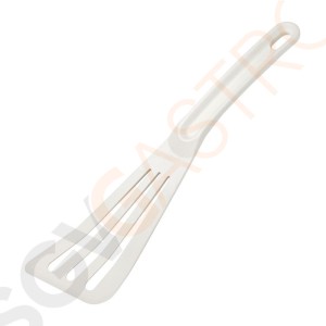 Mercer Culinary Hells Tools geschlitzter Pfannenwender weiß 31cm Material: Glasfaserverstärkter Nylon. Länge: 31cm