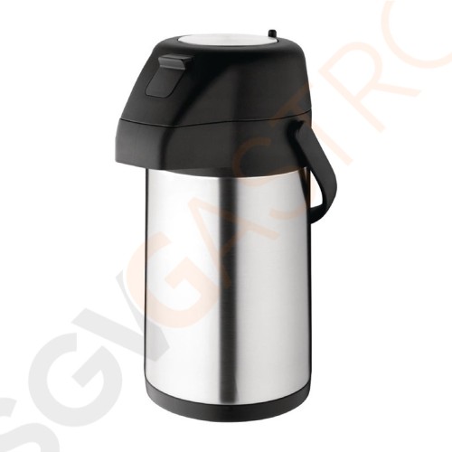 Olympia Pumpkanne 1,9L Inhalt: 1,9L | Edelstahl Olympia Pumpkanne 1,9L Inhalt: 1,9L | Edelstahl