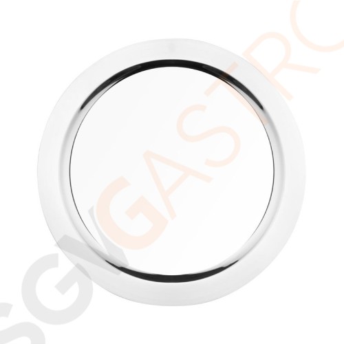 Olympia rundes Speisetablett Edelstahl 40cm 1,5 x 40(Ø)cm | Edelstahl Olympia rundes Speisetablett Edelstahl 40cm 1,5 x 40(Ø)cm | Edelstahl