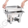 Olympia extra Speiseschale für Chafingschale GN1/2 Für Chafingschale CN607 | GN1/2 | Inhalt: 37L | Edelstahl