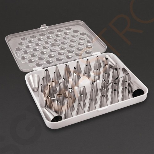 Vogue Spritztüllenset 52-teilig 52 Stück | Edelstahl Vogue Spritztüllenset 52-teilig 52 Stück | Edelstahl