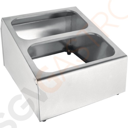 Vogue quadratisches Gestell für GN-Behälter Behälter separat erhältlich | Edelstahl