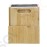 Vogue universeller Messerblock mit Schneidebrett Bambus Material: Bambus und Kunststoff | Größe: 23x19,5x11cm