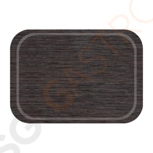 Roltex Original Serviertablett antirutsch Wenge 37,5 x 26,5cm Antirutschbeschichtung | 37,5 x 26,5cm | Melamin | Wengeoptik
