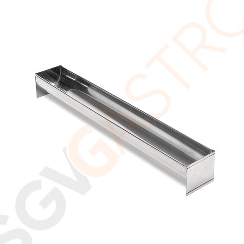 Schneider Form für Weihnachtsbaumstamm klein 50 x 7 x 5cm | Edelstahl