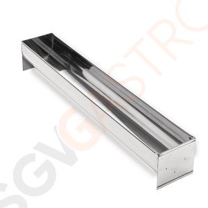 Schneider Form für Weihnachtsbaumstamm groß 50 x 8 x 6,2cm | Edelstahl Schneider Form für Weihnachtsbaumstamm groß 50 x 8 x 6,2cm | Edelstahl