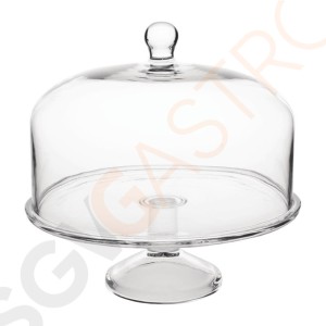 Olympia Kuchenständer Glas 30,5(Ø) x 9,5(H)cm | Passt zu Haube CS014 (separat erhältlich) Olympia Kuchenständer Glas 30,5(Ø) x 9,5(H)cm | Passt zu Haube CS014 (separat erhältlich)