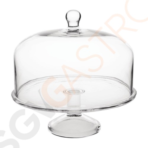 Olympia Kuchenständer Glas 30,5(Ø) x 9,5(H)cm | Passt zu Haube CS014 (separat erhältlich) Olympia Kuchenständer Glas 30,5(Ø) x 9,5(H)cm | Passt zu Haube CS014 (separat erhältlich)