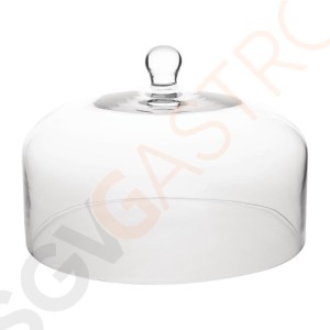 Olympia Kuchenhaube Glas 28,5(Ø) x 20(H)cm | Passt zu Ständer CS013 (separat erhältlich) Olympia Kuchenhaube Glas 28,5(Ø) x 20(H)cm | Passt zu Ständer CS013 (separat erhältlich)