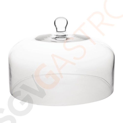 Olympia Kuchenhaube Glas 28,5(Ø) x 20(H)cm | Passt zu Ständer CS013 (separat erhältlich) Olympia Kuchenhaube Glas 28,5(Ø) x 20(H)cm | Passt zu Ständer CS013 (separat erhältlich)