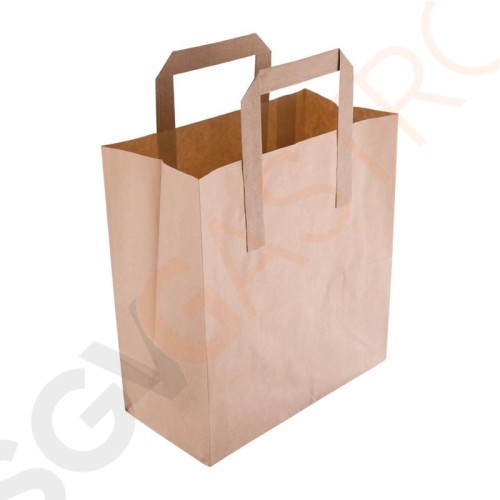 Fiesta Green Braune Papiertüten klein aus recyceltem Papier 18(B) x 21,5(L)cm | 250 Stück Fiesta Green Braune Papiertüten klein aus recyceltem Papier 18(B) x 21,5(L)cm | 250 Stück