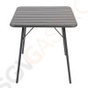 Bolero quadratischer Bistrotisch Stahl grau 70cm 71 x 70 x 70cm | Stahl | grau Bolero quadratischer Bistrotisch Stahl grau 70cm 71 x 70 x 70cm | Stahl | grau
