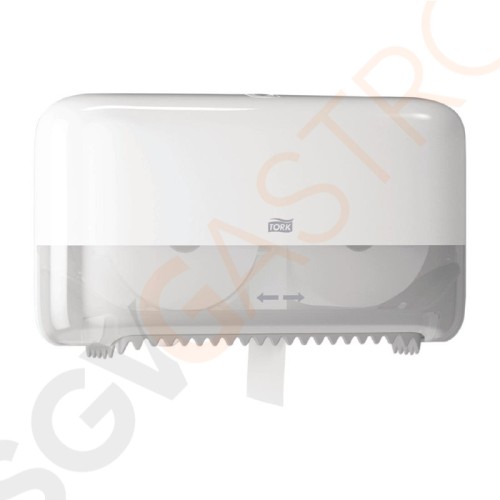 Tork Doppelter Toilettenpapierspender 20,7(H) x 36(B) x 13(L)cm Tork Doppelter Toilettenpapierspender 20,7(H) x 36(B) x 13(L)cm