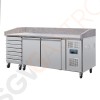 Polar Serie U 2-türiger Pizzakühltisch mit Marmorfläche und 7 Schubladen 428L 230V | Arbeitsfläche: 202,5 x 80cm | (Nutz)Kapazität: 428L/290L | 2 Türen | 7 Schubladen Polar Serie U 2-türiger Pizzakühltisch mit Marmorfläche und 7 Schubladen 428L 230V | Arbeitsfläche: 202,5 x 80cm | (Nutz)Kapazität: 428L/290L | 2 Türen | 7 Schubladen