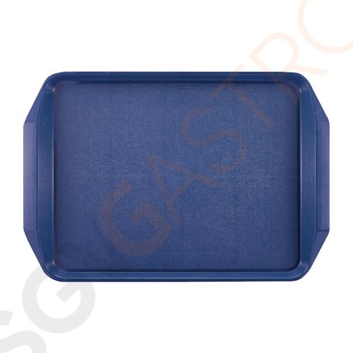 Roltex Serviertablett mit Griffen blau 43,5 x 30,5cm 43,5 x 30,5cm | ABS | blau