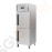 Polar Serie G Kühlschrank Edelstahl mit geteilter Tür 600L 300W/230V | 201 x 68 x 80cm | GN2/1-geeignet | (Nutz)Kapazität: 600/376L | 3 Roste | 1-türig (geteilt) | Edelstahl