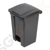 Jantex Küchenpedaleimer schwarz 45L Kapazität: 45L | schwarz | Polypropylen