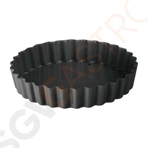 Vogue Antihaft Mini-Quicheformen mit herausnehmbarem Boden 12cm CW992  | 2,5(H) x 12(Ø)cm