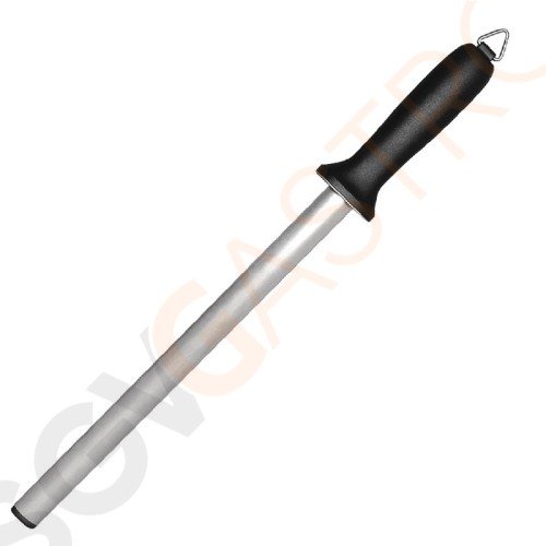 Vogue diamantbeschichteter Wetzstahl 30,5cm Stablänge: 30,5cm (12 Zoll) | Material: Diamantbeschichteter Stahl.