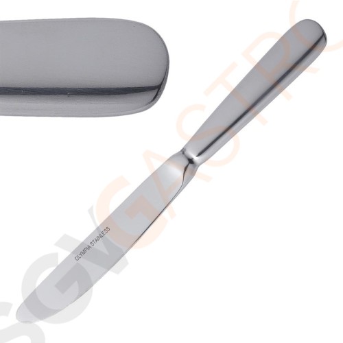 Olympia Baguette Dessertmesser 12 Stück | 20,5(L)cm | Edelstahl 18/0