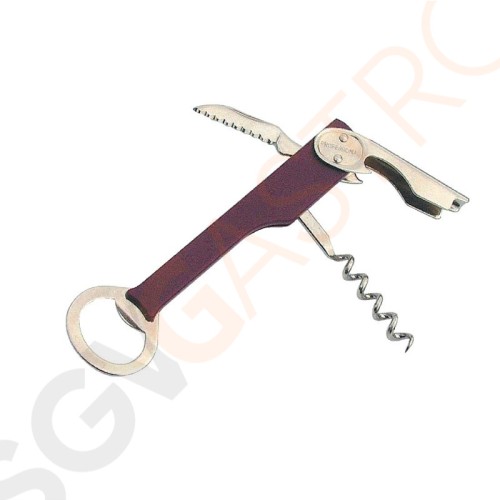 Bonzer Kellnermesser braun 16cm 16(L)cm | kunststoffbeschichtet | braun Bonzer Kellnermesser braun 16cm 16(L)cm | kunststoffbeschichtet | braun