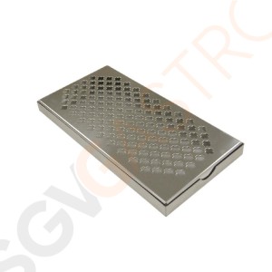 Tropfblech Edelstahl 2,3 x 30,5 x 15,2cm | Edelstahl Tropfblech Edelstahl 2,3 x 30,5 x 15,2cm | Edelstahl