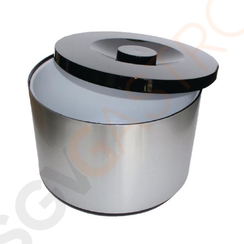 Eiseimer mit Deckel 10L Isoliert | Inhalt: 10L | 21,7 x 29,2(Ø)cm | Aluminium Eiseimer mit Deckel 10L Isoliert | Inhalt: 10L | 21,7 x 29,2(Ø)cm | Aluminium