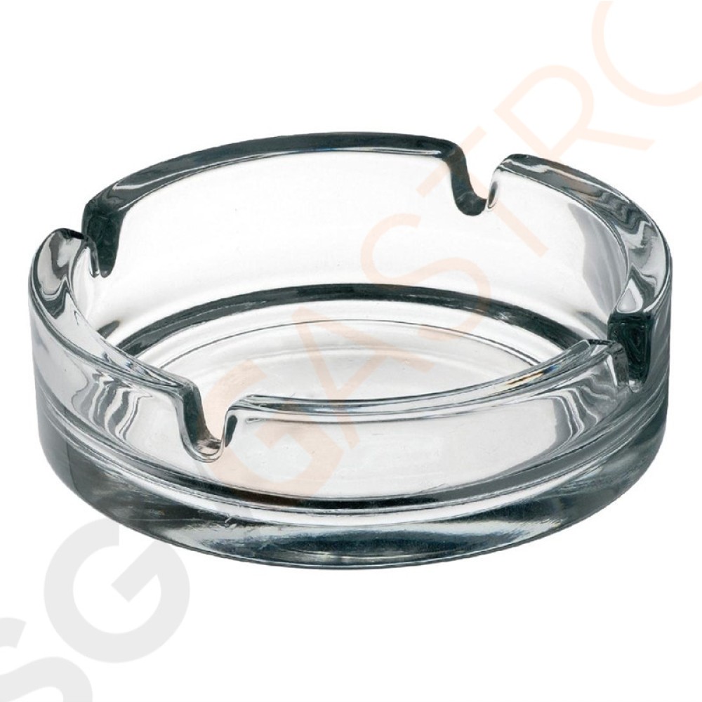 Olympia stapelbare Aschenbecher Glas 24 Stück | 10,7(Ø)cm | Glas