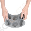 Vogue Muffinbackform Silikon 6 Muffins Für 6 Muffins | 4(H) x 16,2(B) x 24(L)cm | Silikon