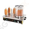 Buffalo Hotdoggerät mit 4 Heizstangen 650W/230V | 4 Heizstangen