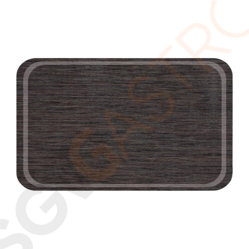 Roltex Original Serviertablett antirutsch Wenge 53 x 37cm Antirutschbeschichtung | 53 x 37cm | Melamin | Wengeoptik