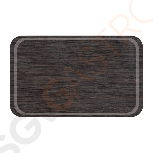 Roltex Original Serviertablett antirutsch Wenge 53 x 32,5cm Antirutschbeschichtung | 53 x 32,5cm (GN1/1) Melamin | Wengeoptik