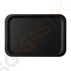 Roltex Blackline Serviertablett antirutsch 42 x 30cm Antirutschbeschichtung | 42 x 30cm | Thermokunststoff