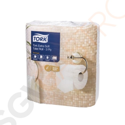 Tork extra weiches Toilettenpapier 3-lagig 40 Rollen | 3-lagig