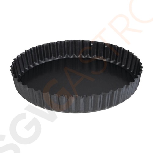 Vogue Antihaft Quicheform mit herausnehmbarem Boden 25cm DB567  | 3,5(H) x 25(Ø)cm