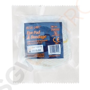 Augenkompresse mit Verbandlasche Augenkompresse mit Verbandlasche