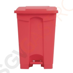 Jantex Küchenpedaleimer rot 45L Kapazität: 45L | Rot | Polypropylen Jantex Küchenpedaleimer rot 45L Kapazität: 45L | Rot | Polypropylen