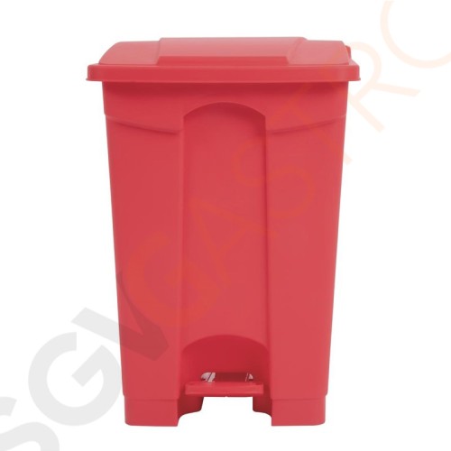 Jantex Küchenpedaleimer rot 45L Kapazität: 45L | Rot | Polypropylen