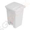 Jantex Küchenpedaleimer weiß 45L Kapazität: 45L | weiß | Polypropylen
